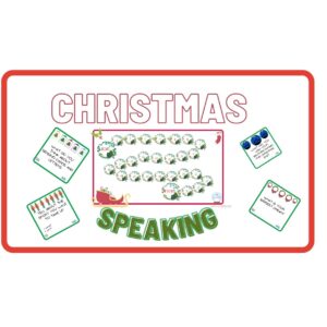 Christmas Speaking Game
